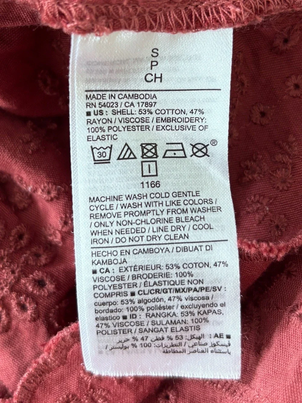 Old Navy Puff-Sleeve Wrap-Effect Smocked Blouse